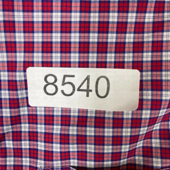 Vineyard Vines Mens XS Classic Fit Button Up Long Sleeve Shirt Red Plaid Pocket - Picture 13 of 13